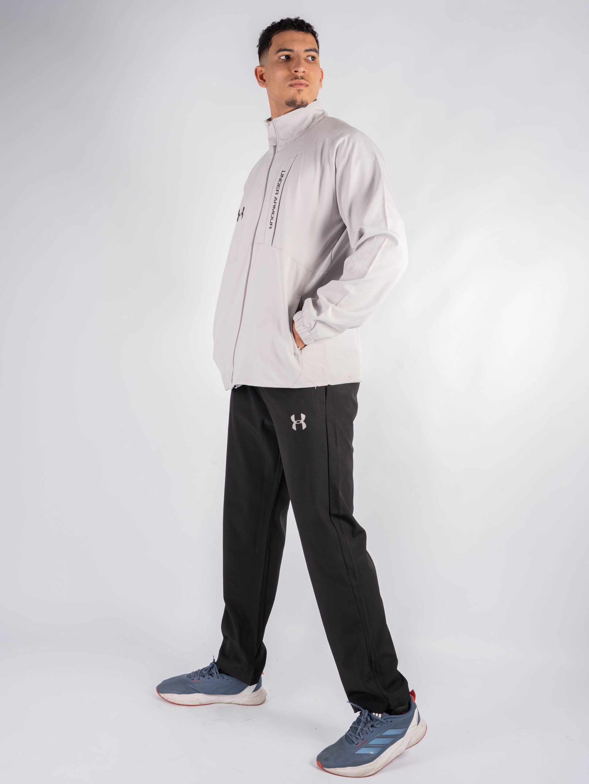 Under Armour Survêtement Gris Clair + Noir under armor 54
